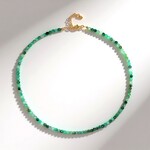 Collana in argento con Smeraldo Brasiliano