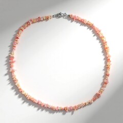 Collana in argento con Opale Rosa