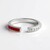 Anello in argento con Zircone