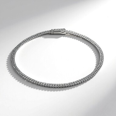 Brazalete en oro con Diamante SI2 (H) (CIRARI)