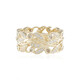 Anello in oro con Diamante Champagne I2 (de Melo)