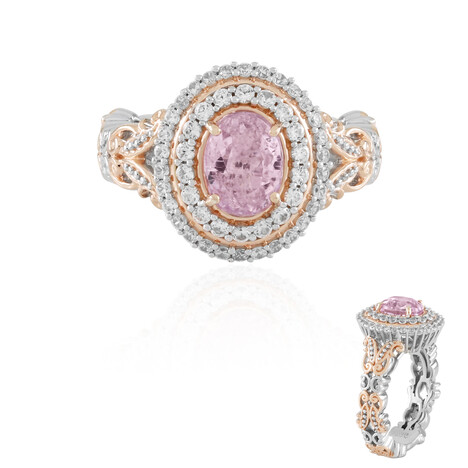 Anillo en plata con Cuncita de Brasil (Gems en Vogue)