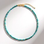 Collana in argento con Turchese