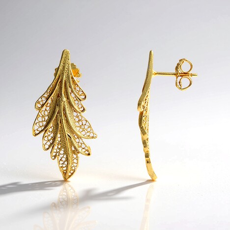 Orecchini in argento (Joias do Paraíso)
