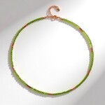 Collana in argento con Peridoto