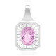 Kunzite Silver Pendant (Pallanova)
