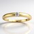 Anello in oro con Diamante VVS2 (H) (de Melo Gold)