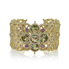 Bracciale in oro con Zultanite