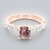 Anello placcato in oro con Scapolite Occhio di Gatto