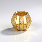 Ciondolo in argento con Zircone (MONOSONO COLLECTION)