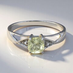Anello in argento con Ortoclasio