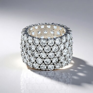 Anello in argento con Zircone