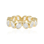 Weißer Quarz-Silberring (KM by Juwelo)