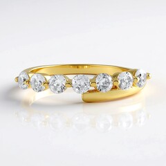 Anello in argento con Zircone (Adela Silber)