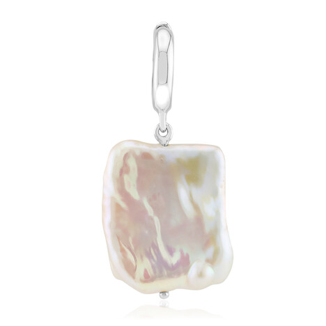 Colgante en plata con Perla blanca Freshwater (TPC)