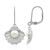 Boucles d'oreilles en argent et Perle de culture d'eau douce (TPC)