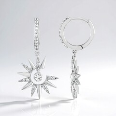Orecchini in argento con Zircone