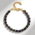 Bracciale in argento con Ematite Mistica