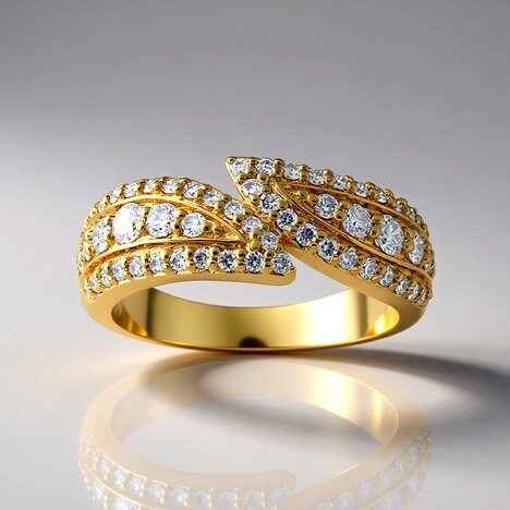 Bague en or et Diamant SI1 (G) (Annette)