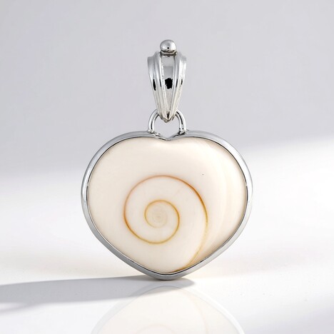 Ciondolo in argento con Occhio di Shiva