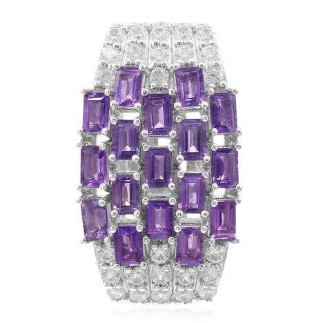 Ciondolo in argento con Ametista (Remy Rotenier)