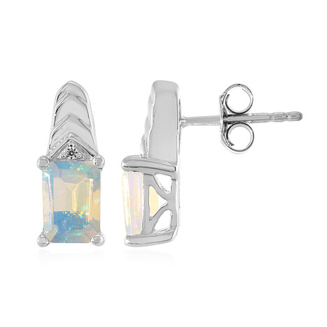 Welo-Opal-Silberohrringe