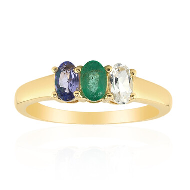 Anello in argento con Tanzanite
