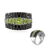 Anello in argento con Peridoto