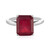 Madagascar Ruby Silver Ring