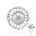 Tahitiperlen-Goldring (TPC)