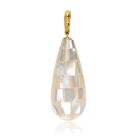 Mother of Pearl Silver Pendant