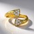 Anello in oro con Diamante I1 (H) (CIRARI)