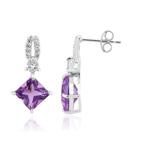 Orecchini in argento con Ametista