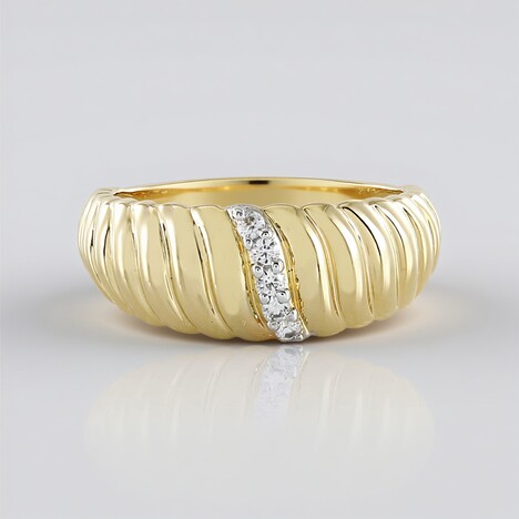 Anello in argento con Zircone