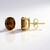 Orecchini in argento con Quarzo Champagne