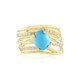 Anello in argento con Turchese Sleeping Beauty (Faszination Türkis)