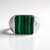 Anello in argento con Malachite (Adela Silber)