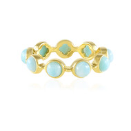 Larimar-Silberring