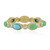 Zilveren ring met Sleeping Beauty Turkooisen (KM by Juwelo)