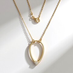 Collana in argento con Zircone (Adela Silber)