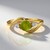Anello in oro con Sfene