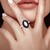 Anello in argento con Pietra di Luna Arcobaleno