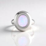 Anello in argento con Opale di Welo AAA (de Melo Essence)