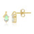 Welo Opal Silver Earrings
