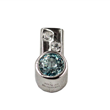 Ciondolo in argento con Zircone Ratanakiri (MONOSONO COLLECTION)