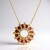Collana in argento con Granato Magenta (de Melo)