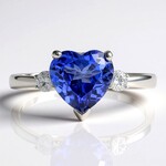 Bague en or et Tanzanite AAA (CIRARI)