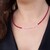 Collana in argento con Rubino del Madagascar