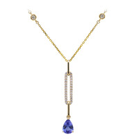 Collier en or et Tanzanite AAA (CIRARI)