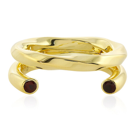 Indischer Granat-Silberring